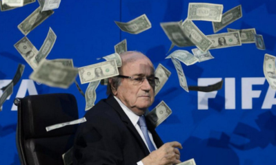 2 juin 2015 : Nouveau scandale, Sepp Blatter démissionne de la FIFA