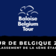 Tour de Belgique 2021 - Le classement de la 4ème étape