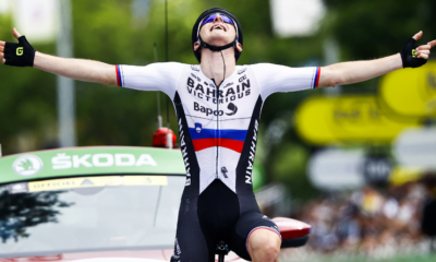 Cyclisme - Tour de France 2021 - Le numéro de Matej Mohoric sur la 7ème étape, Roglic perd tout