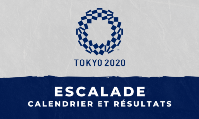 Escalade - Jeux Olympiques de Tokyo calendrier et résultats