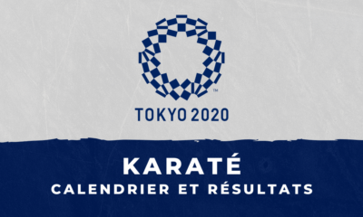 Karaté - Jeux Olympiques de Tokyo calendrier et résultats