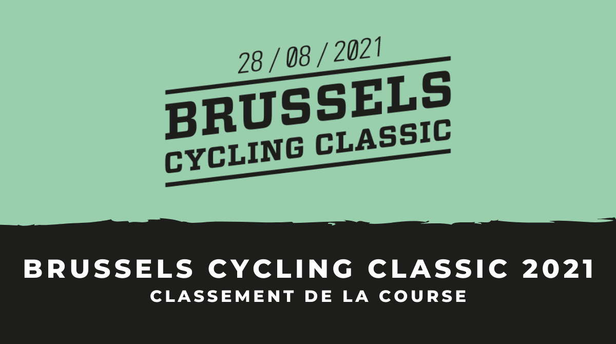 Brussels Cycling Classics 2021 - le classement