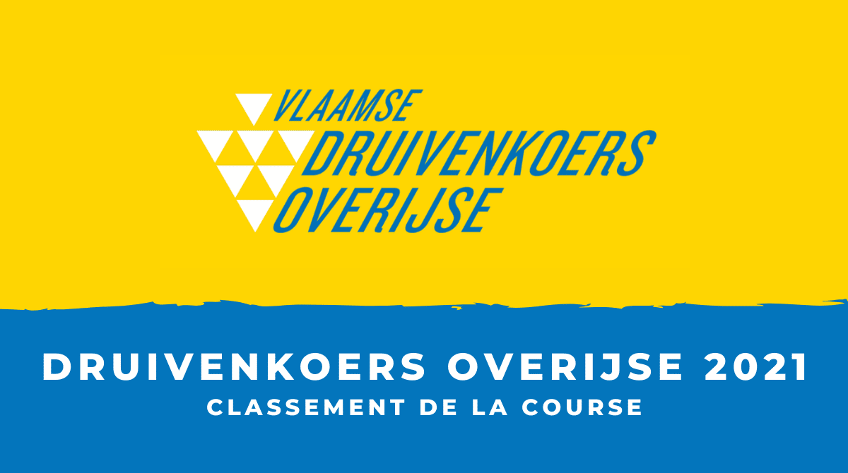 Druivenkoers – Overijse - Course aux Raisins 2021 - le classement