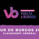 Tour de Burgos 2021 le classement général