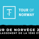 Tour de Norvège 2021 le classement de la 1ère étape