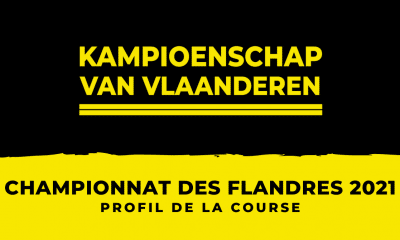 Championnat des Flandres 2021 le profil de la course