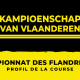 Championnat des Flandres 2021 le profil de la course