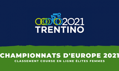 Championnats d'Europe de cyclisme le classement de la course en ligne élites femmes