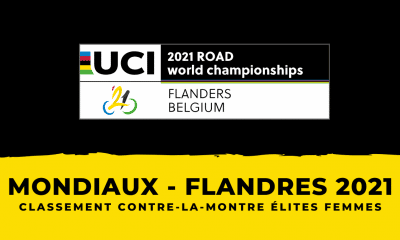 Championnats du monde de cyclisme : le classement du contre-la-montre élites femmes