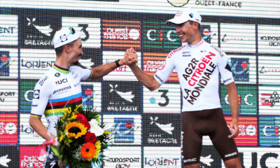 Flandres 2021 : Sénéchal, Cavagna, Cosnefroy, Démare et Laporte autour d'Alaphilippe