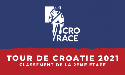 Tour de Croatie 2021 - Le classement de la 2ème étape