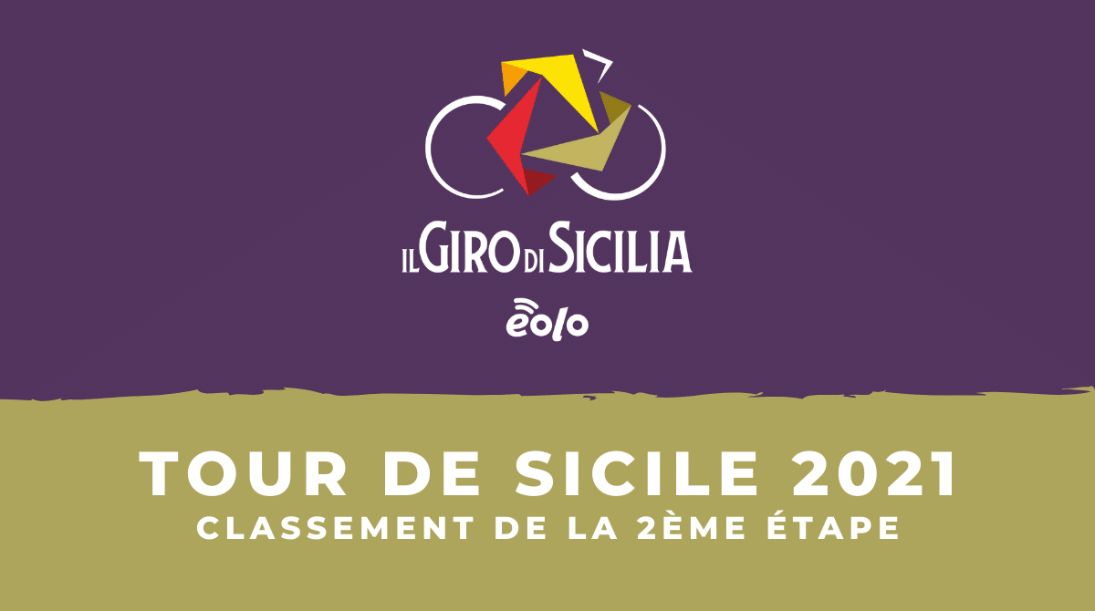 Tour de Sicile 2021 : le classement de la 2ème étape