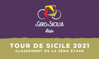 Tour de Sicile 2021 : le classement de la 3ème étape