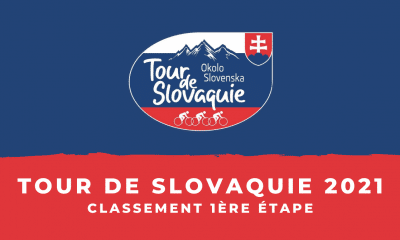 Tour de Slovaquie 2021 : le classement de la 1ère étape