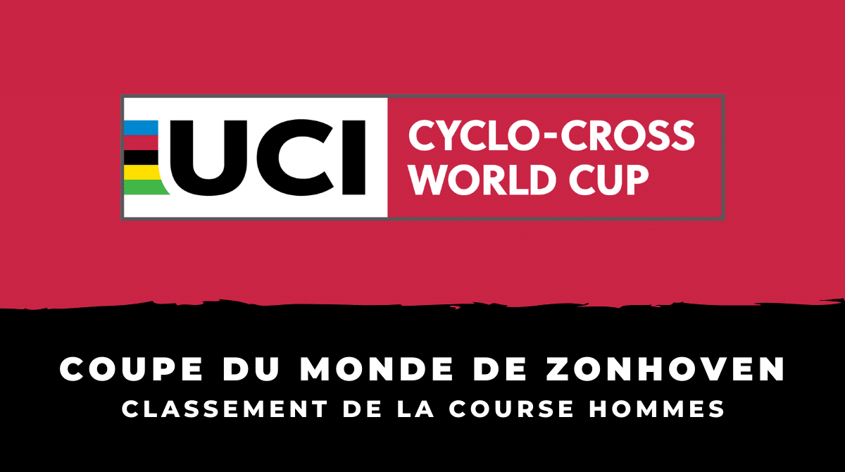 Coupe du monde de Zonhoven 2021 Classement de la course hommes