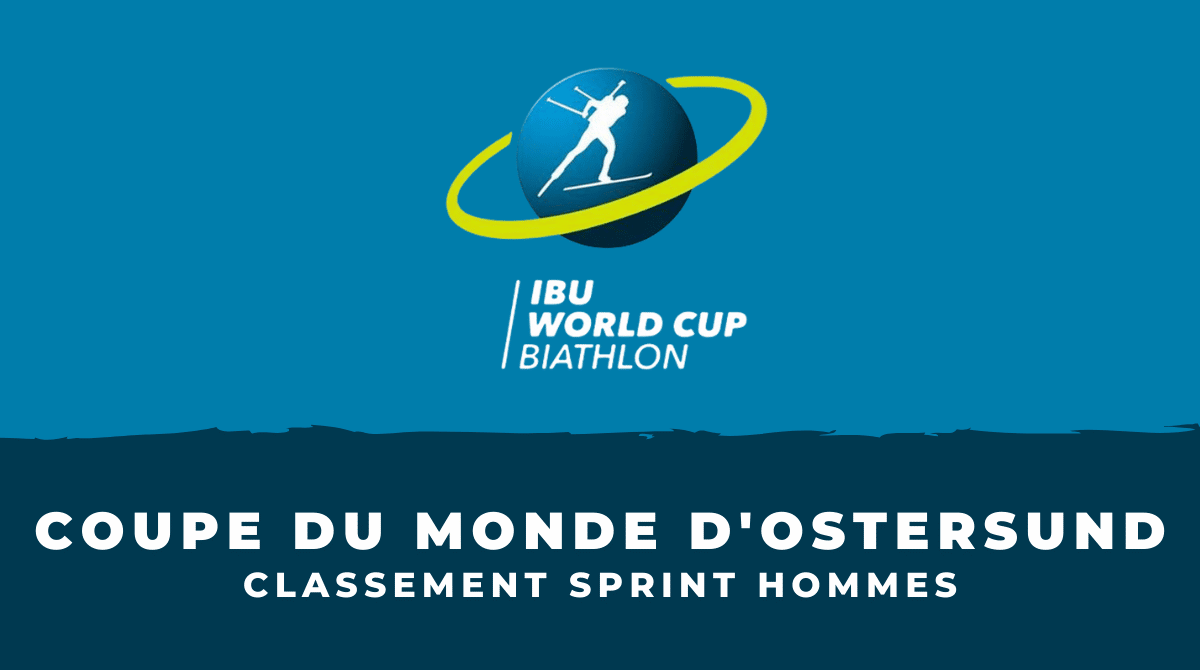 Biathlon Ostersund - Classement du sprint hommes