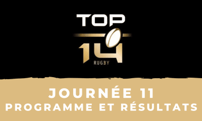 Calendrier Top 14 20212022 - 11ème journée Programme TV et résultats