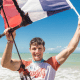 Mondiaux de kitesurf Arthur Guillebert champion du monde en freestyle