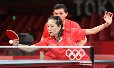 Mondiaux de tennis de table pas de médaille pour la paire Lebesson-Yuan