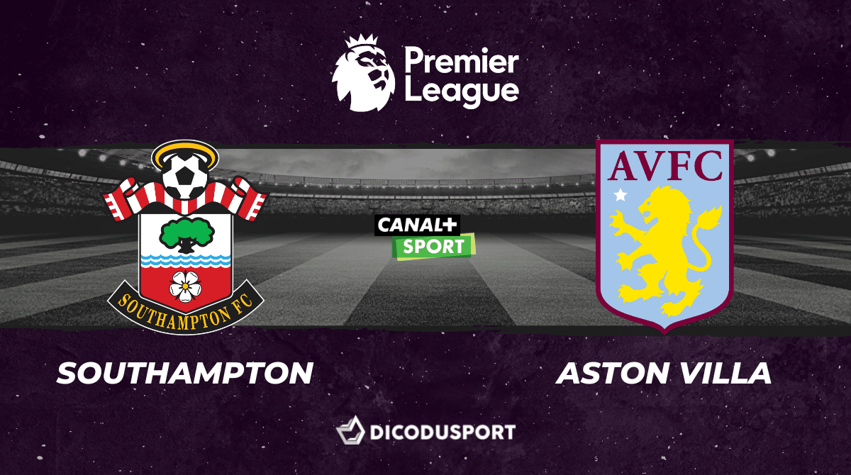 Pronostic Southampton - Aston Villa, 11ème journée de Premier League