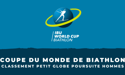 Biathlon Coupe du monde Hommes Classement du petit globe de la poursuite