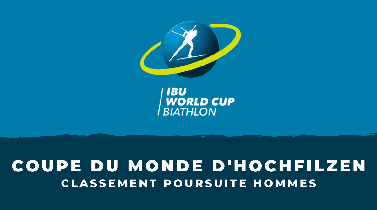 Biathlon Hochfilzen - Classement poursuite hommes