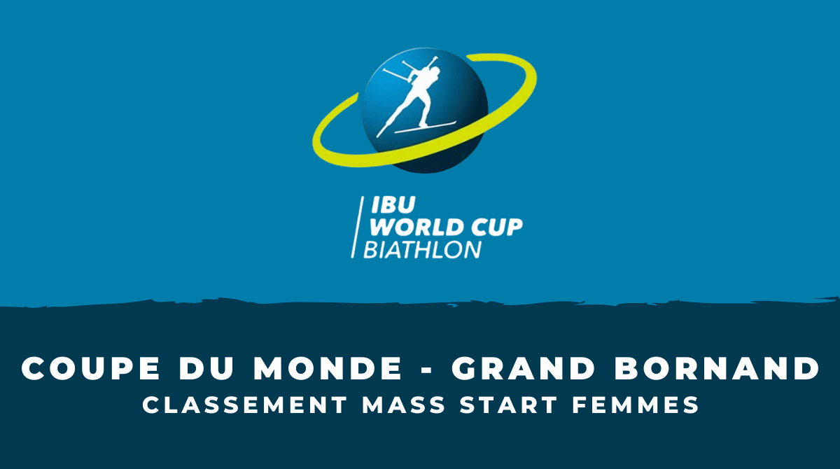 Biathlon Le Grand Bornand - Classement mass start femmes
