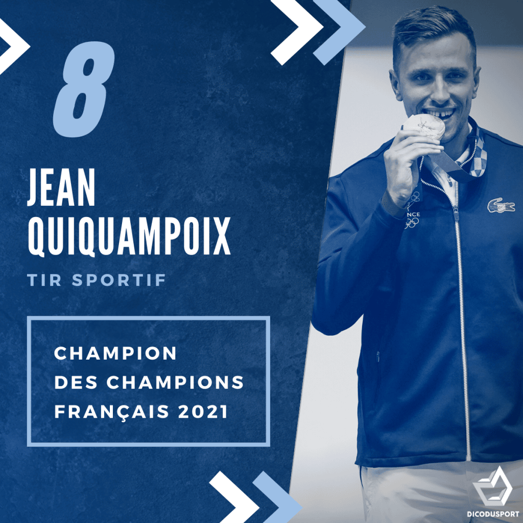 Jean Quiquampoix, 8ème de votre classement du Champion des Champions français 2021