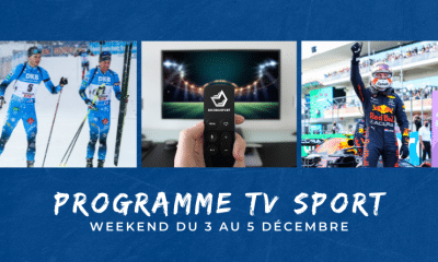 Le programme TV Sport week-end du 3, 4 et 5 décembre