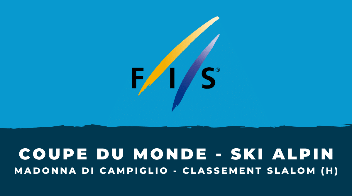 Ski alpin Madonna di Campiglio - Classement du slalom hommes