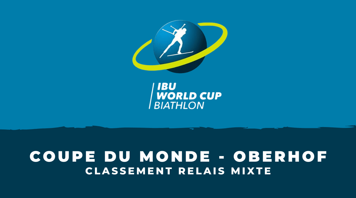 Biathlon Oberhof - Classement du relais mixte