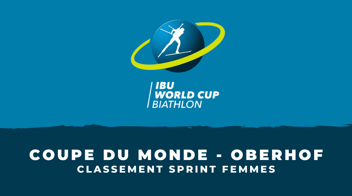 Biathlon Oberhof - Classement du sprint femmes