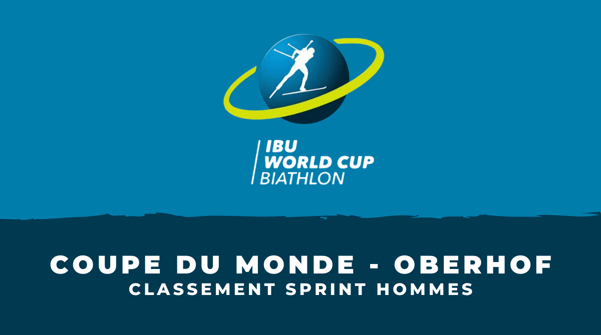 Biathlon Oberhof - Classement du sprint hommes