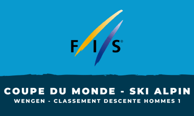 Descente hommes de Wengen - Le classement
