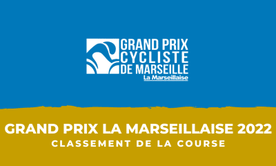 Grand Prix La Marseillaise 2022 - Le classement de la course
