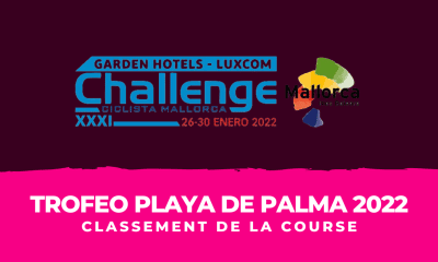 Trofeo Playa de Palma 2022 - Le classement de la course