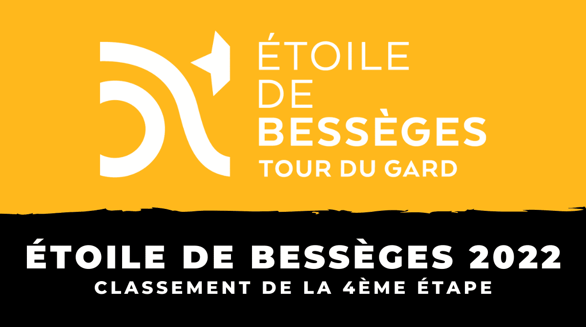 Étoile de Bessèges 2022 Classement de la 4ème étape