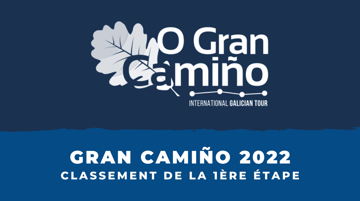 Gran Camino 2022 Classement 1ère étape