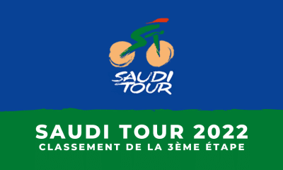 Saudi Tour 2022 Classement de la 3ème étape