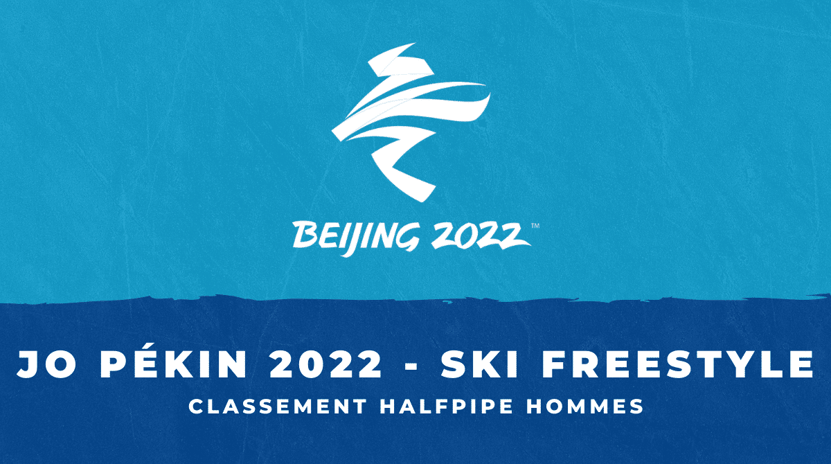 Ski Halfpipe JO Pékin 2022 - Classement hommes