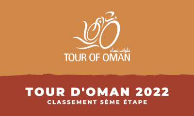 Tour d'Oman 2022 Classement 5ème étape