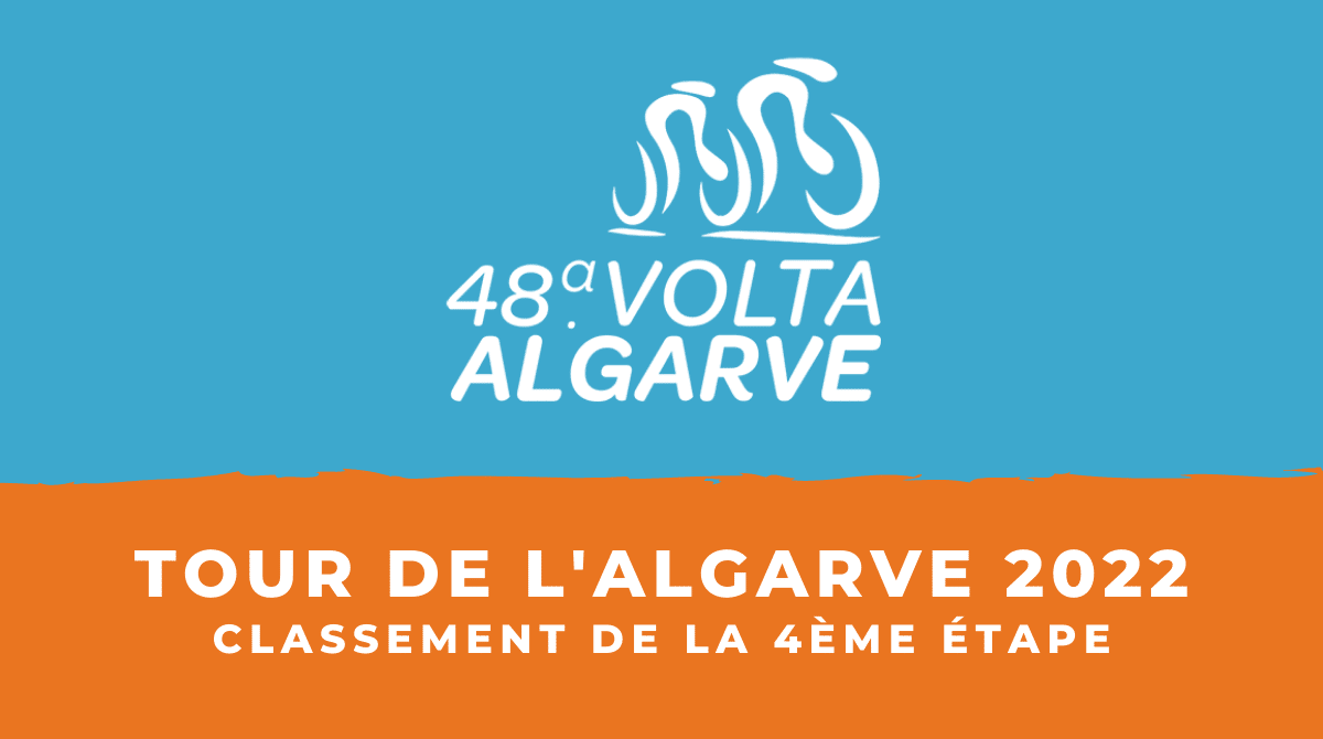 Tour de l'Algarve 2022 Classement 4ème étape