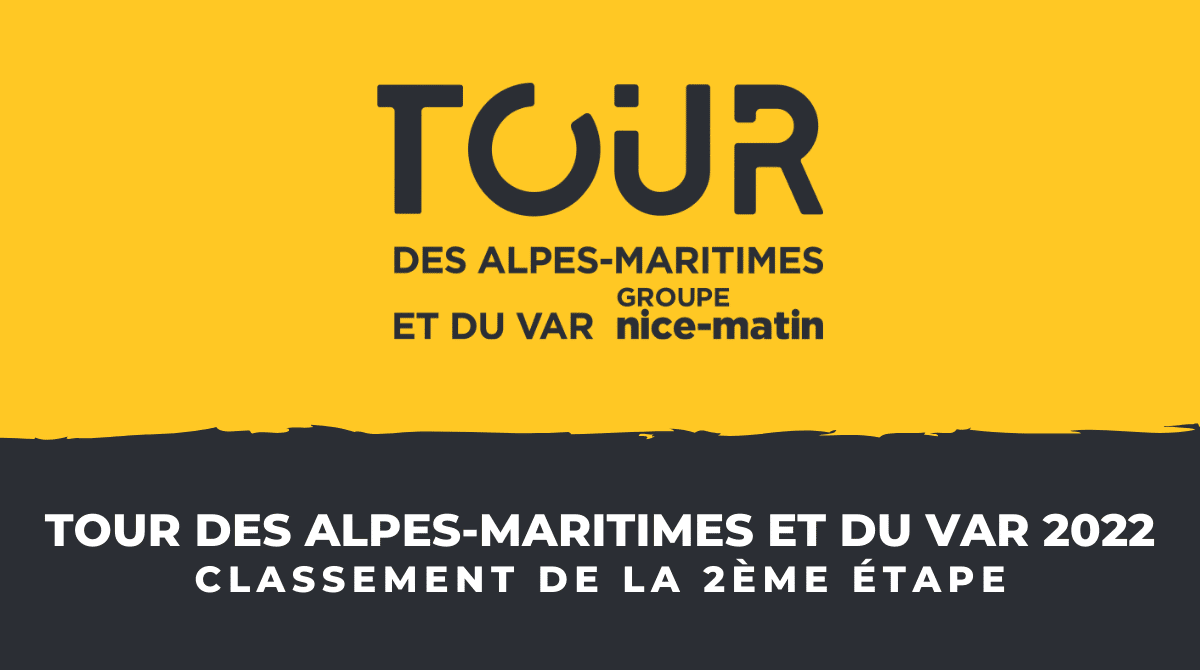 Tour des Alpes-Maritimes et du Var 2022 Classement 2ème étape
