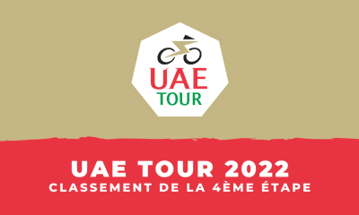 UAE Tour 2022 Classement 4ème étape