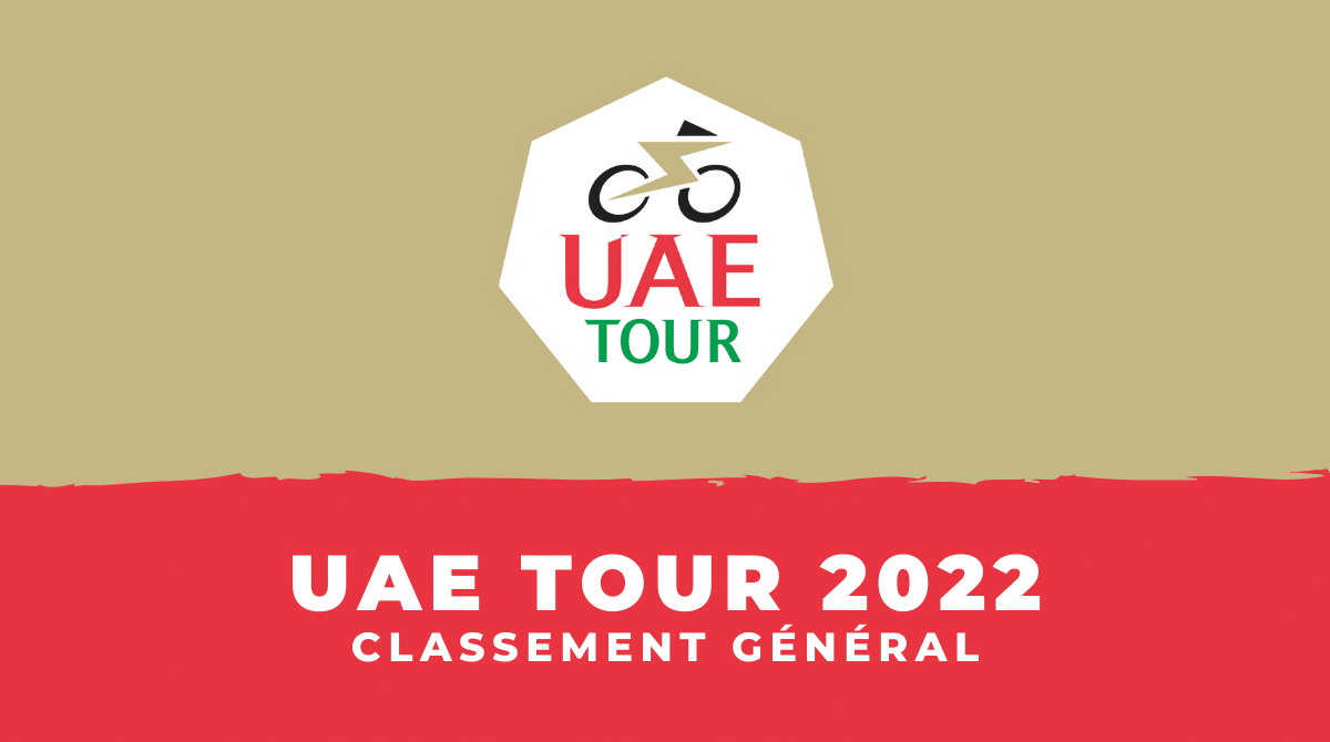 UAE Tour 2022 Classement général