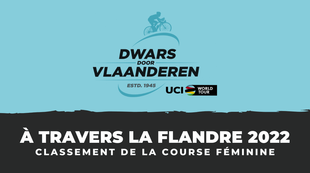 À Travers la Flandre femmes 2022 - Le classement