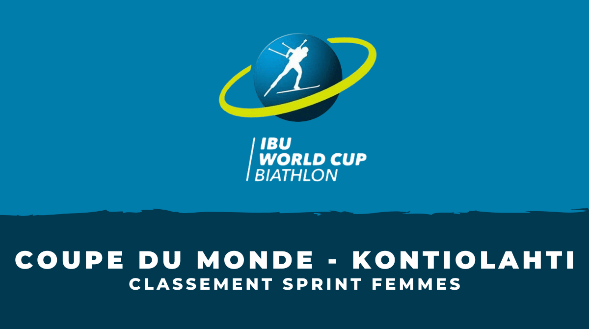 Biathlon Kontiolahti - Classement sprint femmes