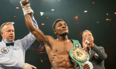 Boxe Christian Mbilli en démonstration face à Nadjib Mohammedi