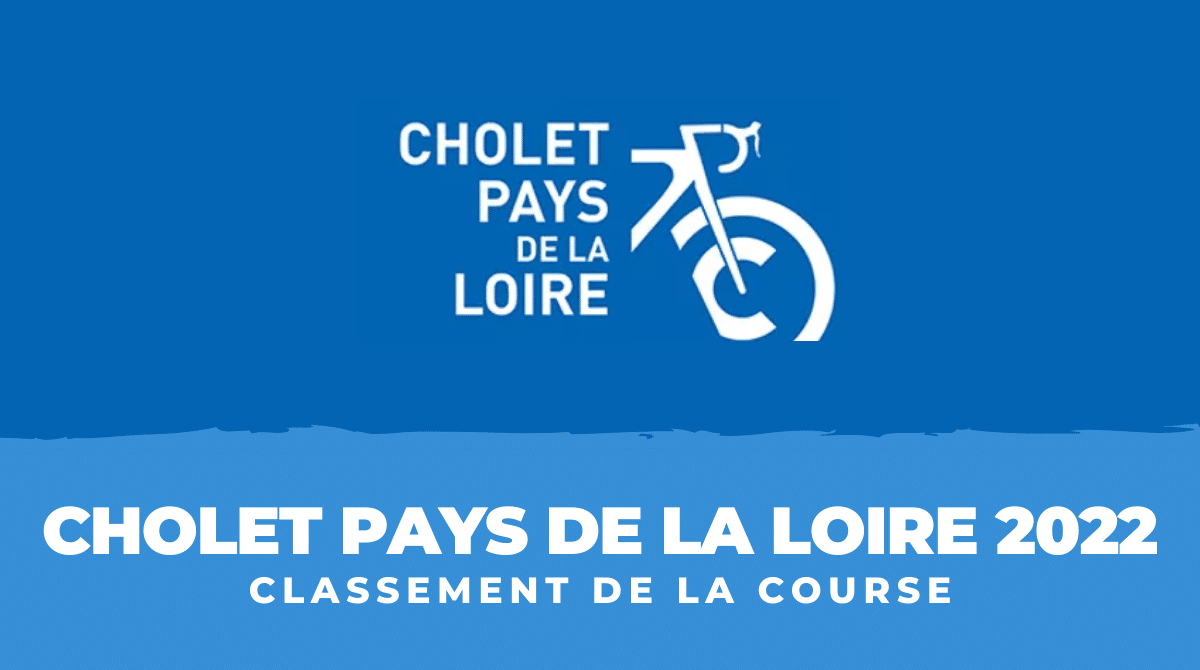 Cholet - Pays de la Loire 2022 - Le classement