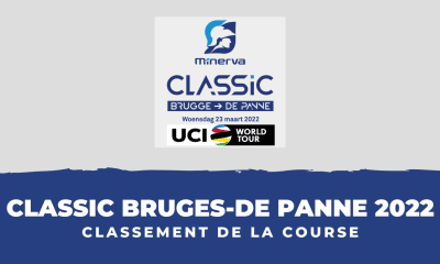 Classic Bruges-De Panne 2022 - Le classement